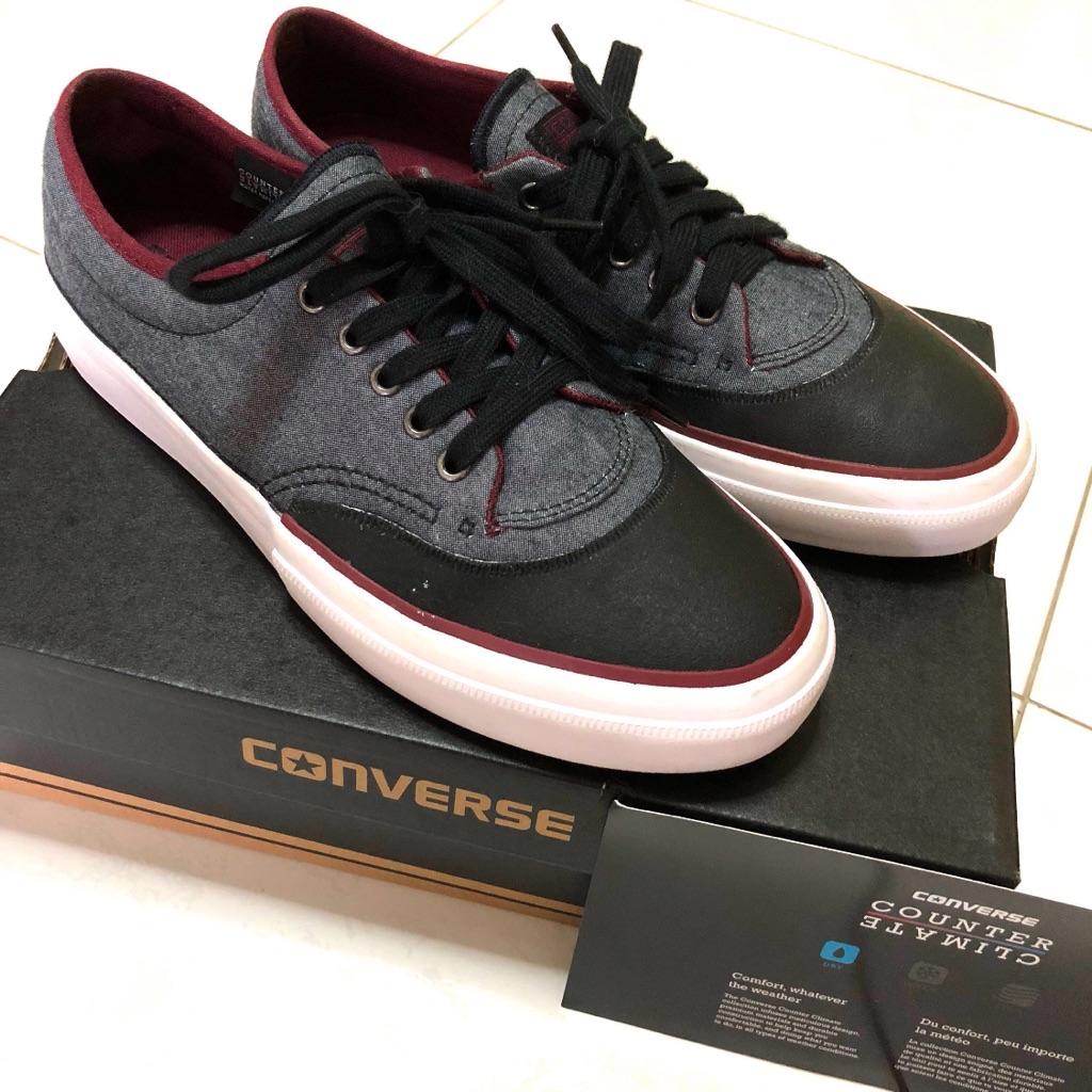 converse crimson ox
