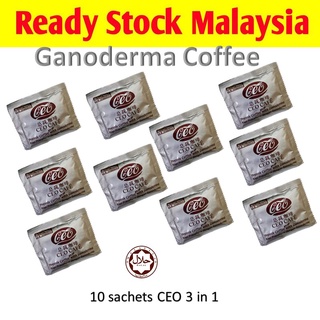 Ceo Coffee With Ganoderma Original From Shuang Hor Meningkat Immuniti Sembelit Kurus Badan Value Pack 10 Packs Halal Shopee Singapore