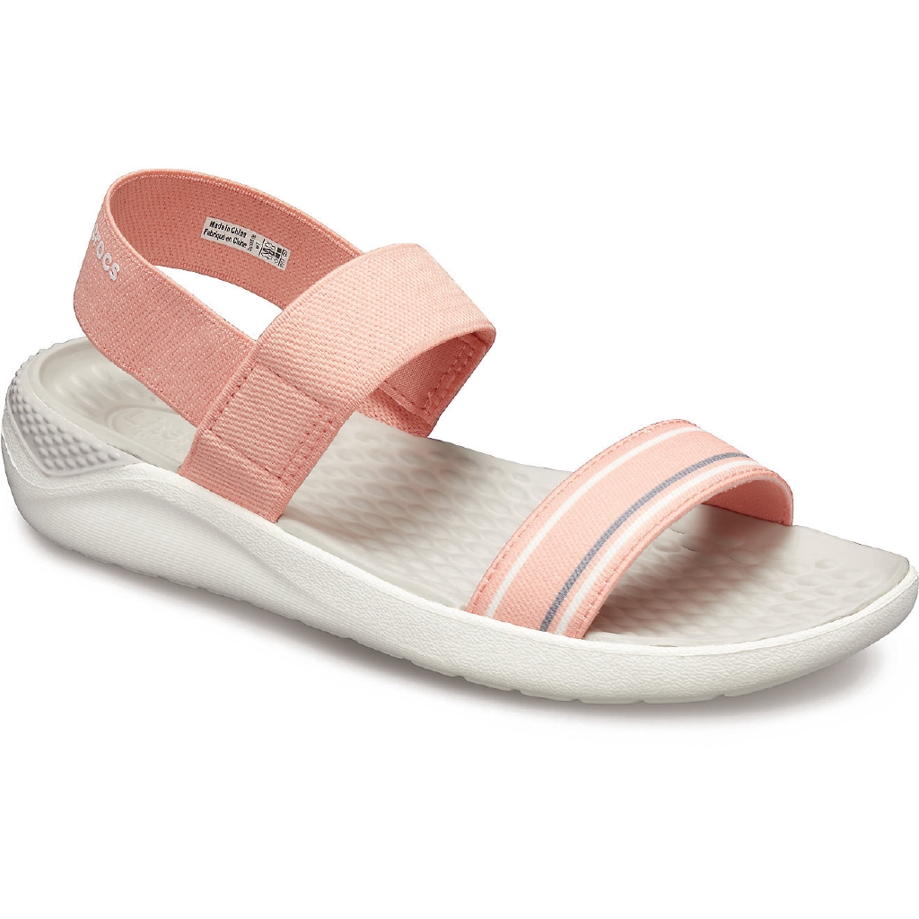 crocs elastic strap sandals