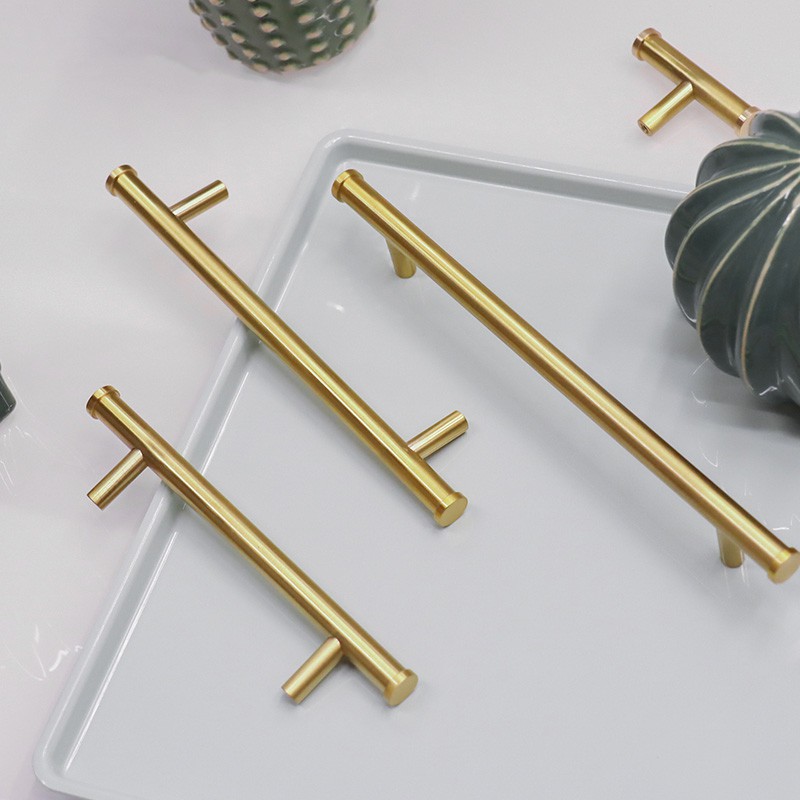 Gold Cabinet Handles Brushed Brass 