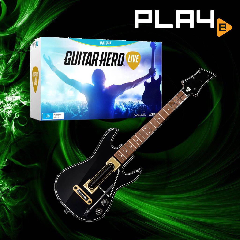 guitar hero wii u bundle