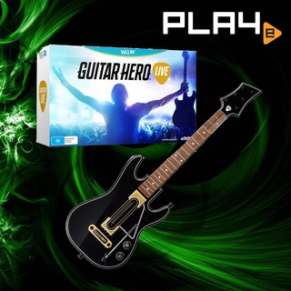 WII U Guitar Hero Live Bundle
