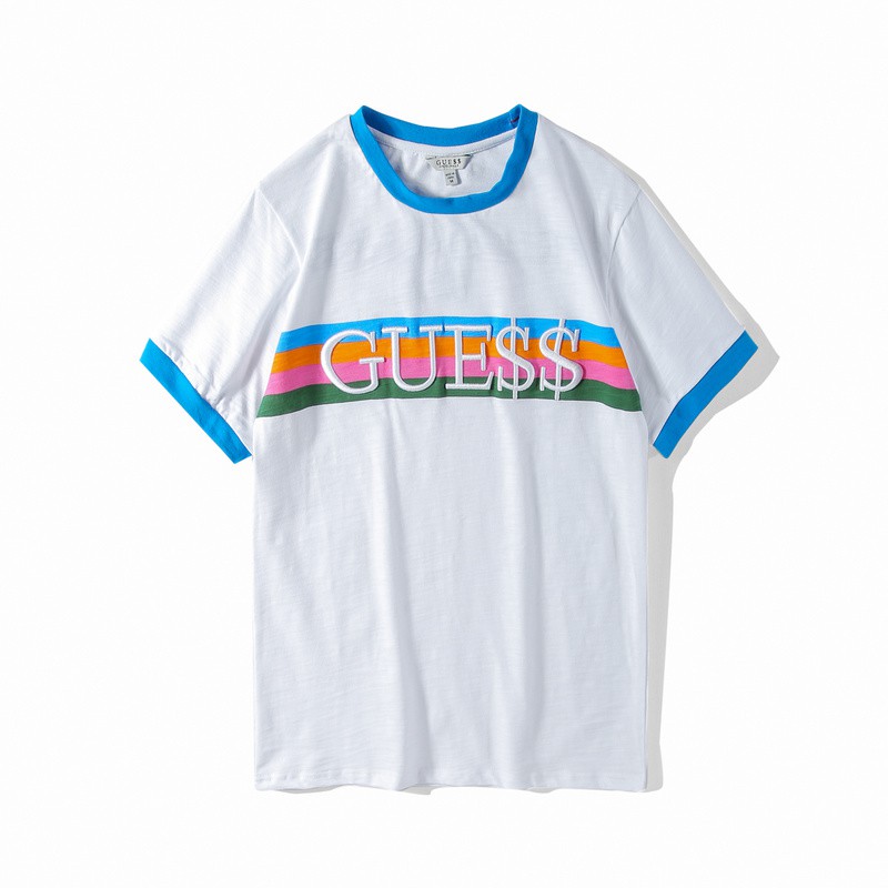 guess jeans shirt rainbow