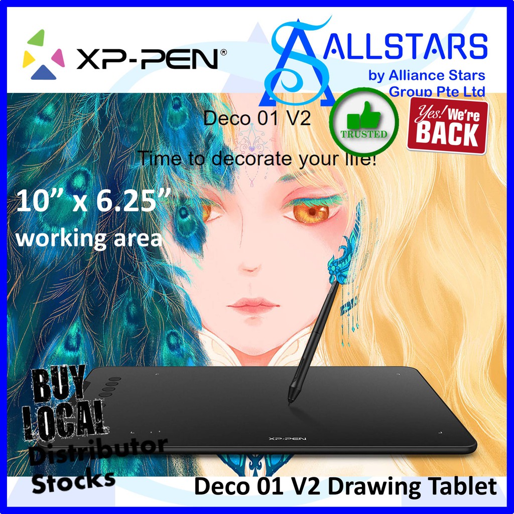 XPPen Deco 01 V2 Drawing Tablet (XPPen / XPPEN / XPPEN) / Best Budget