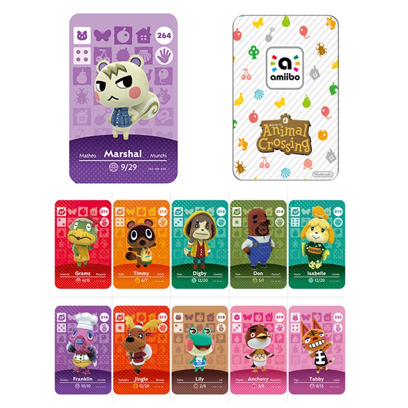 amiibo cards animal crossing switch