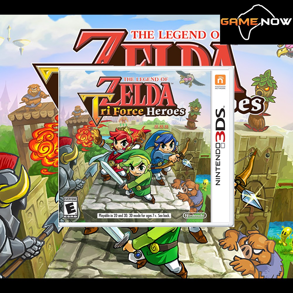 zelda triforce heroes 3ds