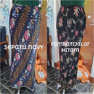 PROMO ROK  PLISKET SPAN BATIK  ROK  JUMBO  SPAN ROK  SPAN 