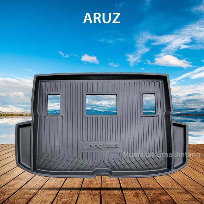 Perodua Aruz 2019 cargo boot tray luggage tray cargo mat 