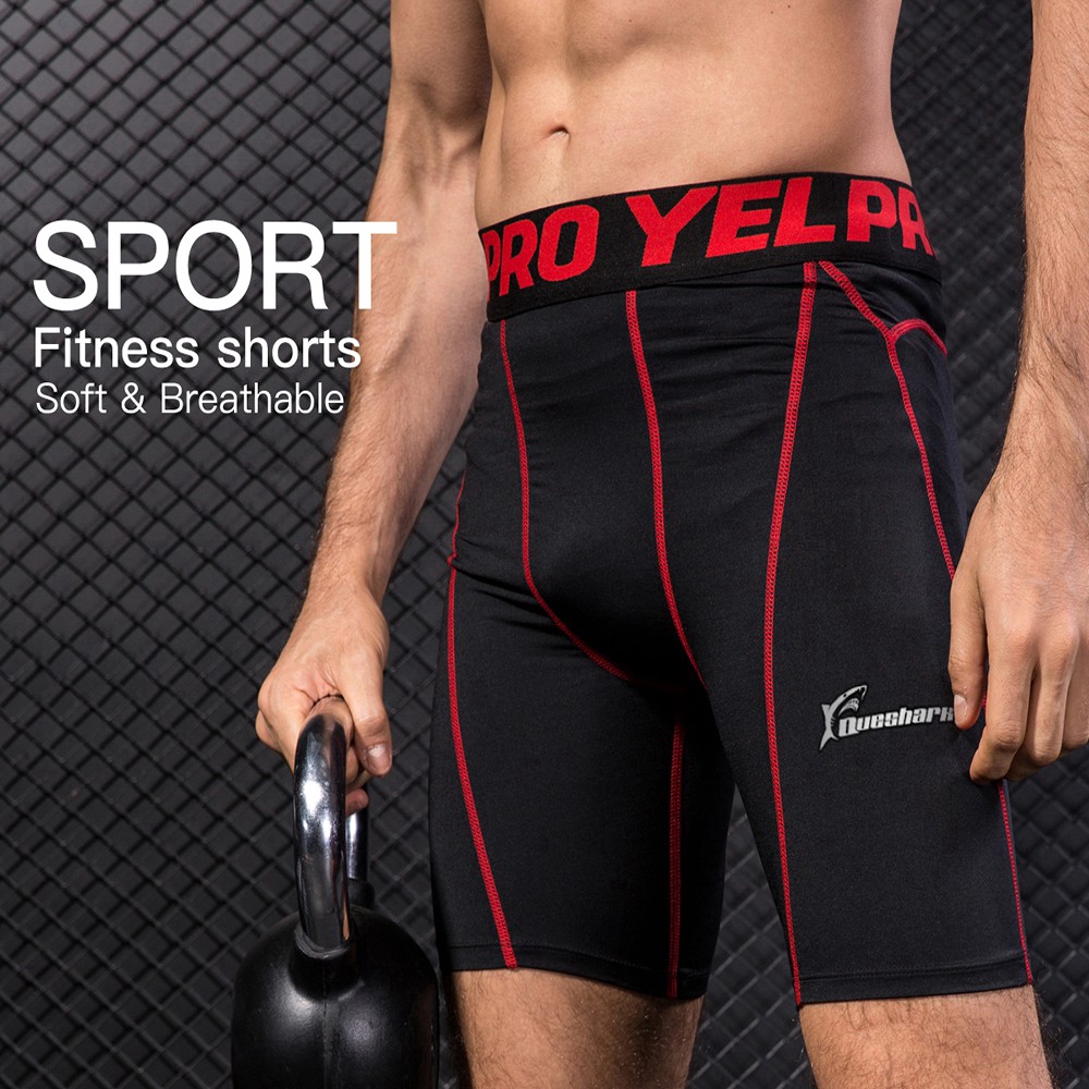 men's workout compression shorts