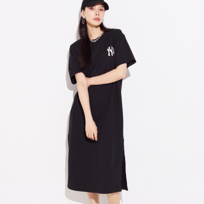 long cotton t shirt dress