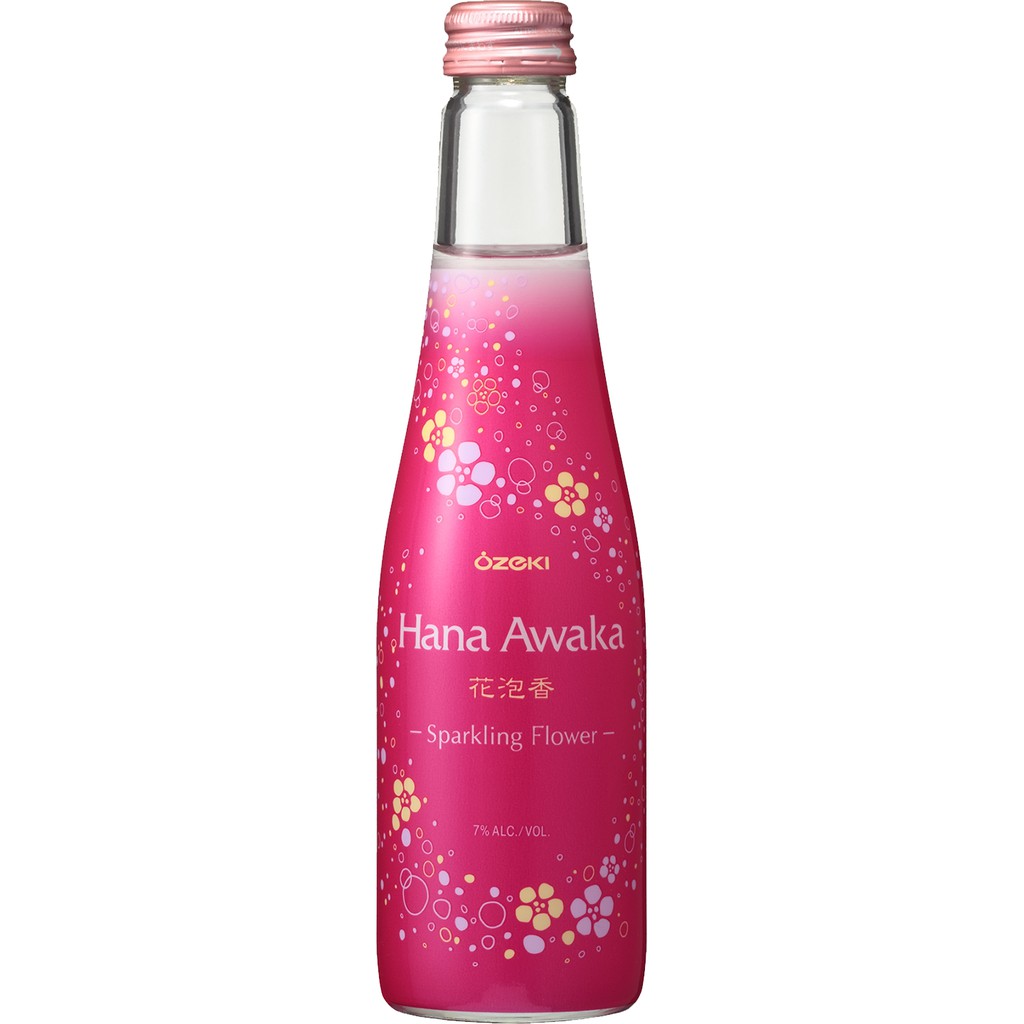 Ozeki Hana Awa Ka Sparkling Sake 250ml Shopee Singapore