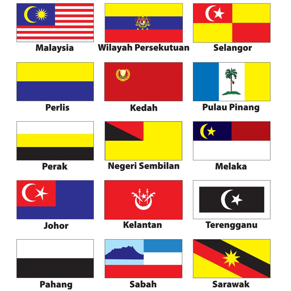 Kids Prima Mari Belajar Bendera Malaysia Dan Bendera Semua Negeri Dalam Malaysia Jangan Tersilap Ya Jangan Lupa Support Kidsprima Facebook Kids Prima Instagram