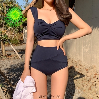 [mingyuan] 2022 new split two-piece slim conservative swimsuit