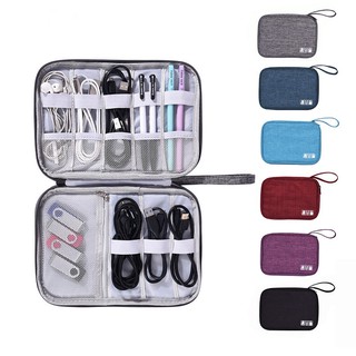 Travel Wire Bag Portable Waterproof Cable Pouch USB Electronics Charger Organizer Digital Gadget Kit Cosmetic Case