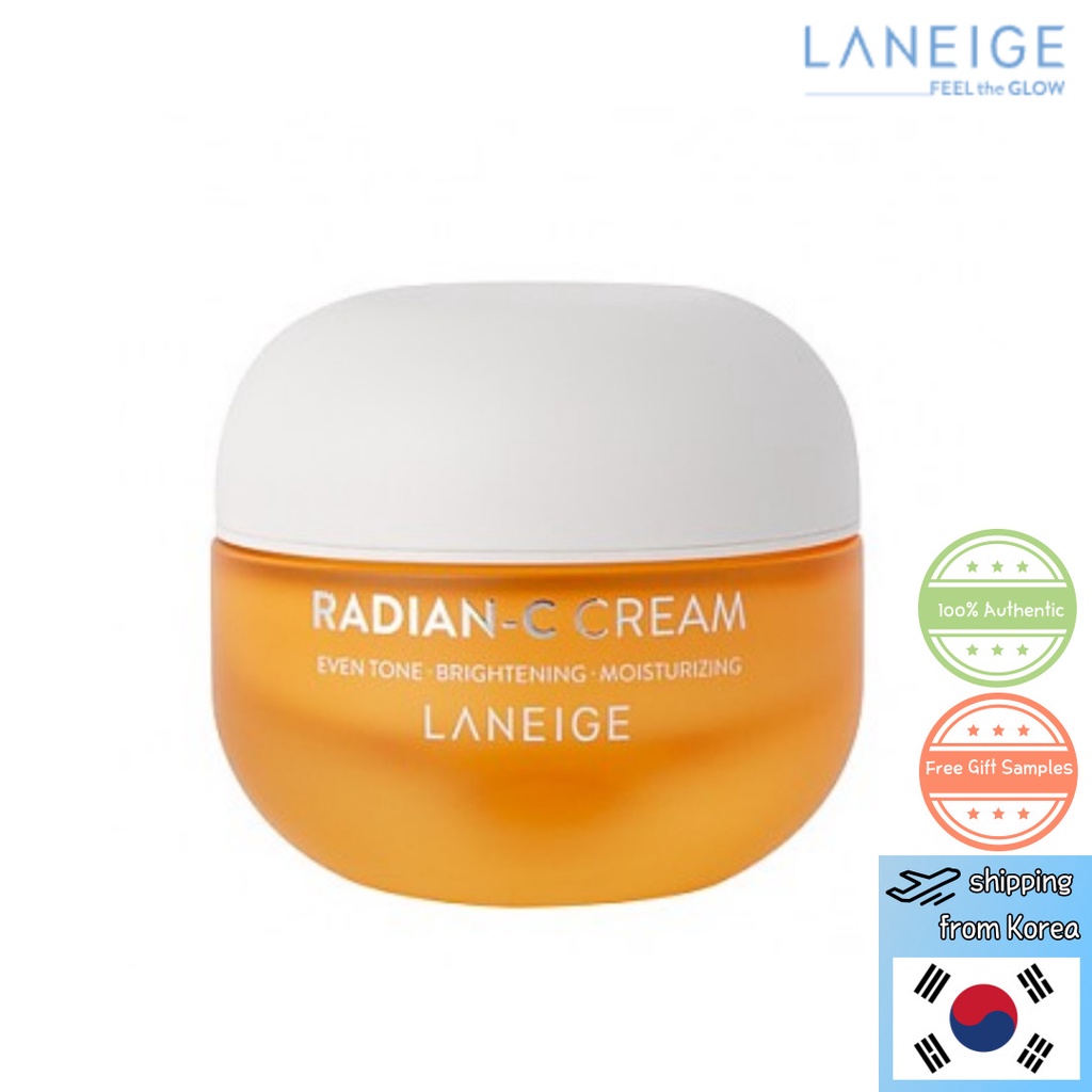 [Laneige] RadianC Cream Brightening Moisturizing Cream 30ml Shopee