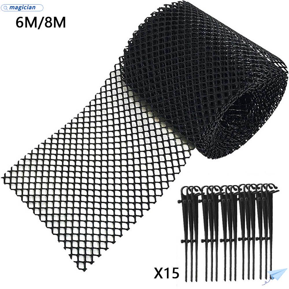 MAG Gutter Guard Guard Mesh Net Cover Garden Landscaping Plastic