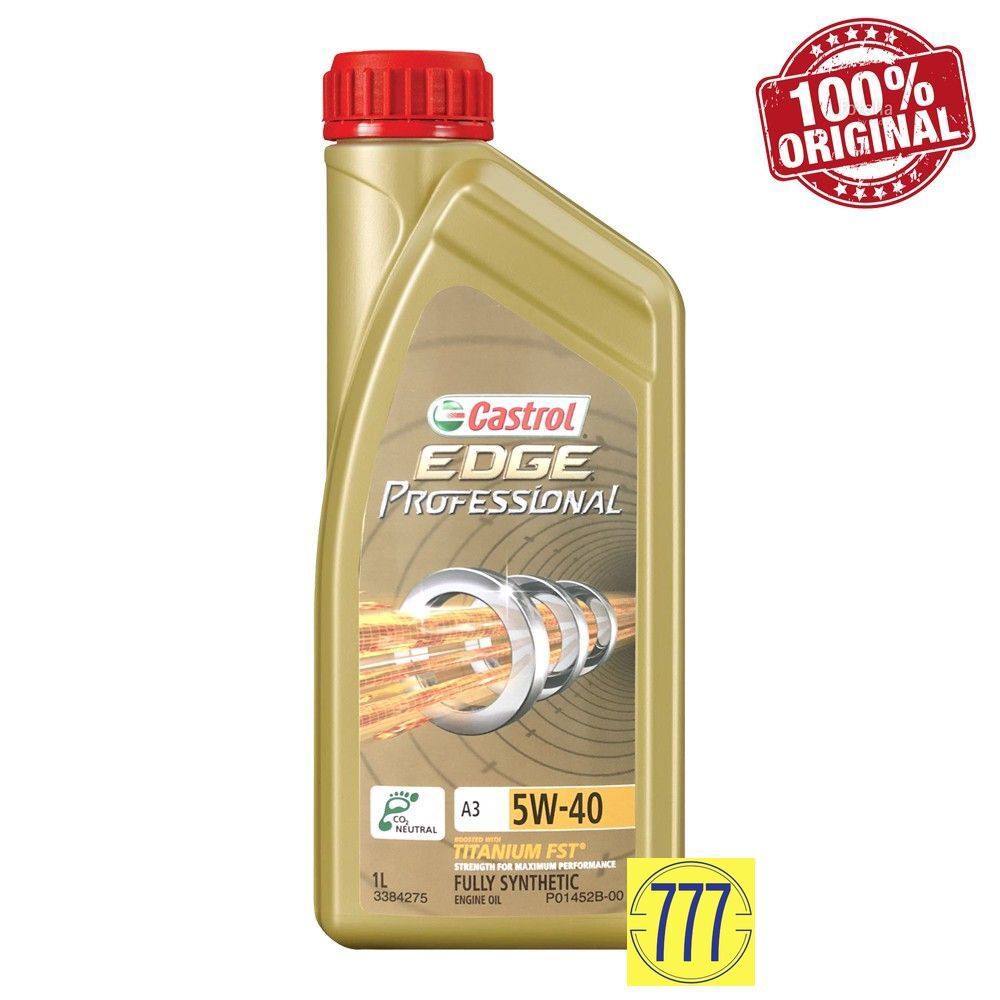 Castrol Edge Professional 5W40 Engine Oil (1L) Fully Synthetic ...