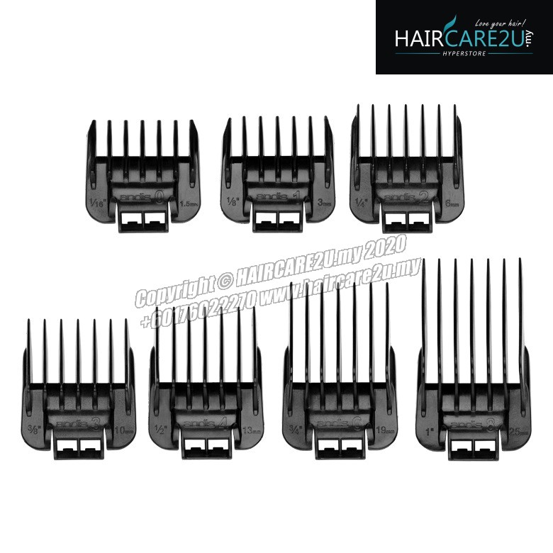 andis 01380 attachment combs