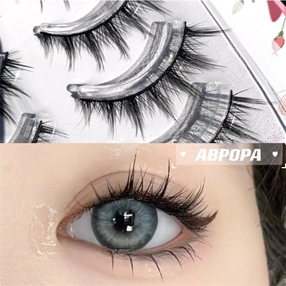 ABPOPA MengJieShangPin® 5 Pairs Dramatic Simulation Fake Eyelashes Fluffy Unibody Reusable Eye Makeup