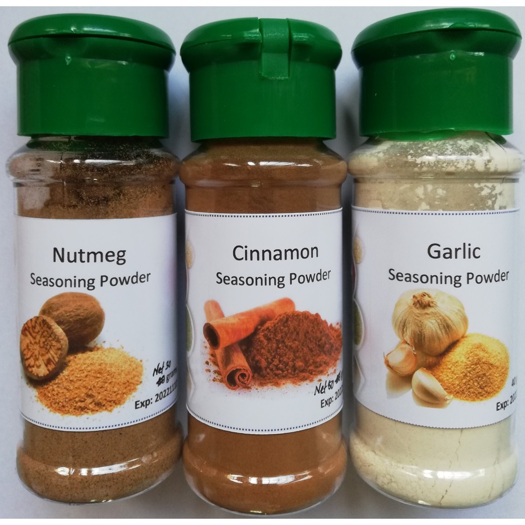 Shop Malaysia Cinnamon Powder Nutmeg Powder Garlic Powder Onion Powder Shopee Singapore