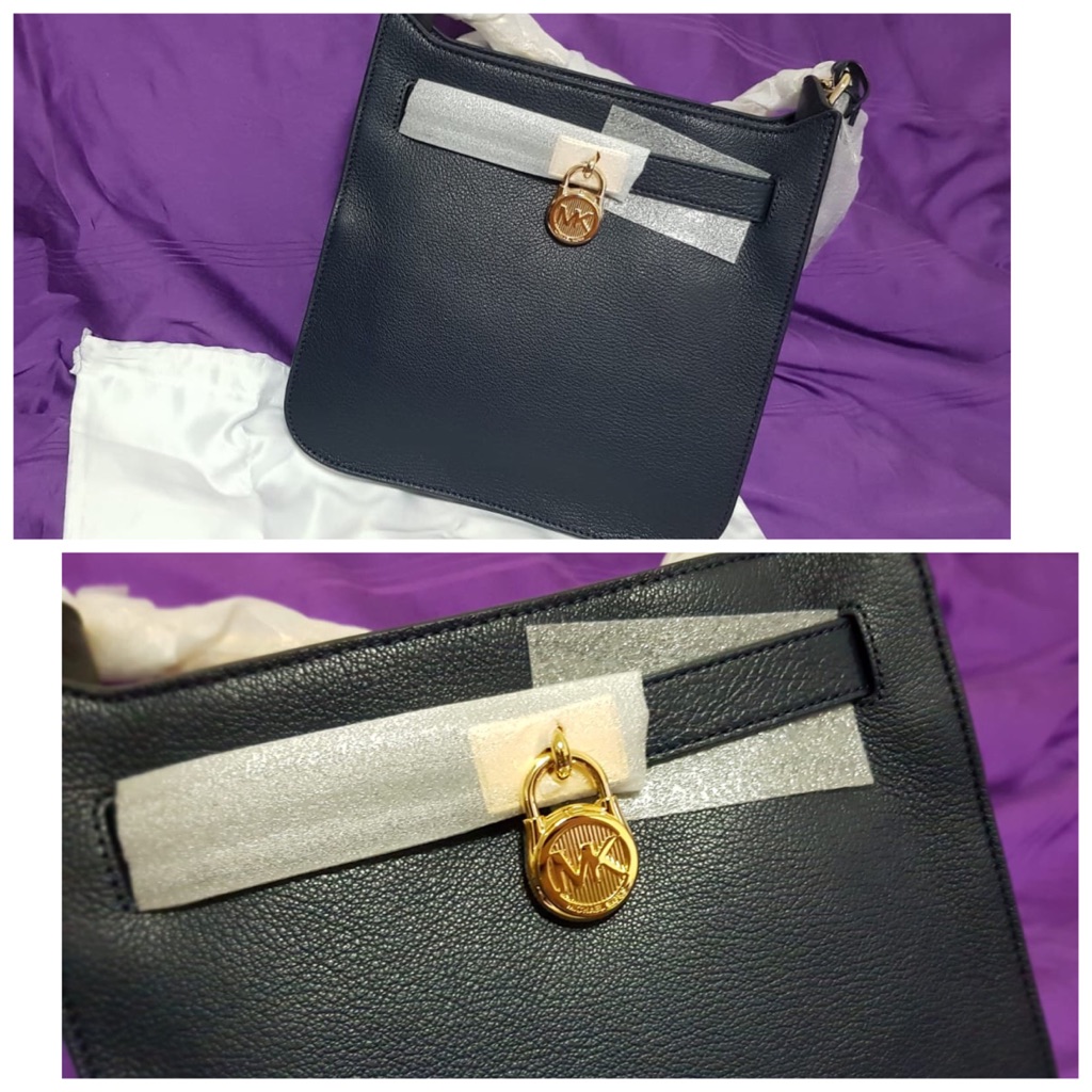 michael kors hamilton crossbody purple