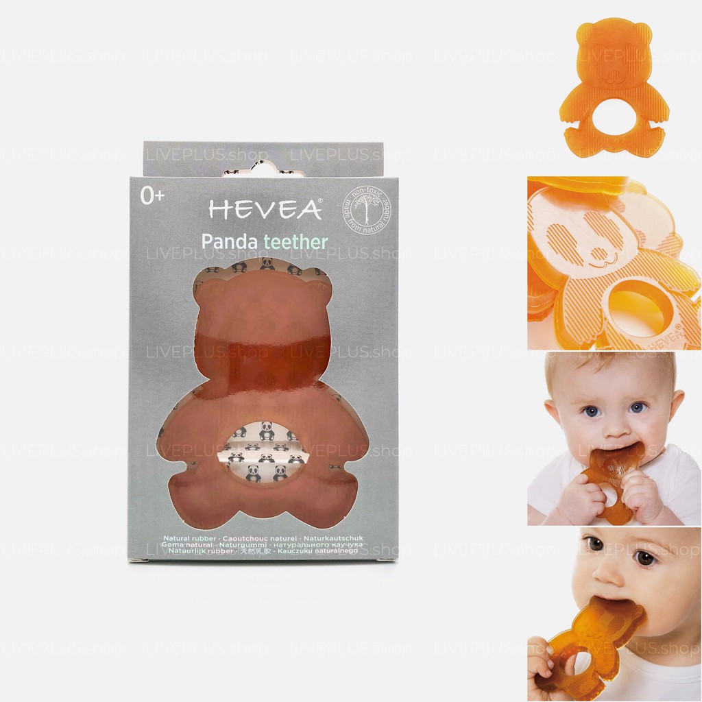 hevea natural rubber teether