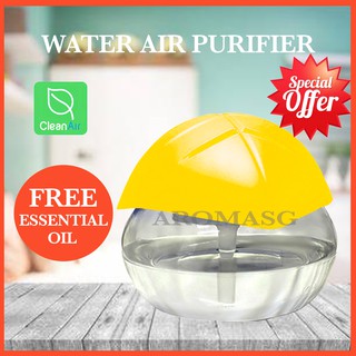 SPECIAL OFFER Air Purifier For Homes and Offices. (MODEL: B4 YELLOW). Aroma Diffuser. Free Essential Oil. #0