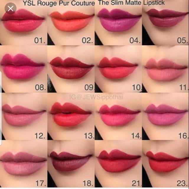 ysl lip matte