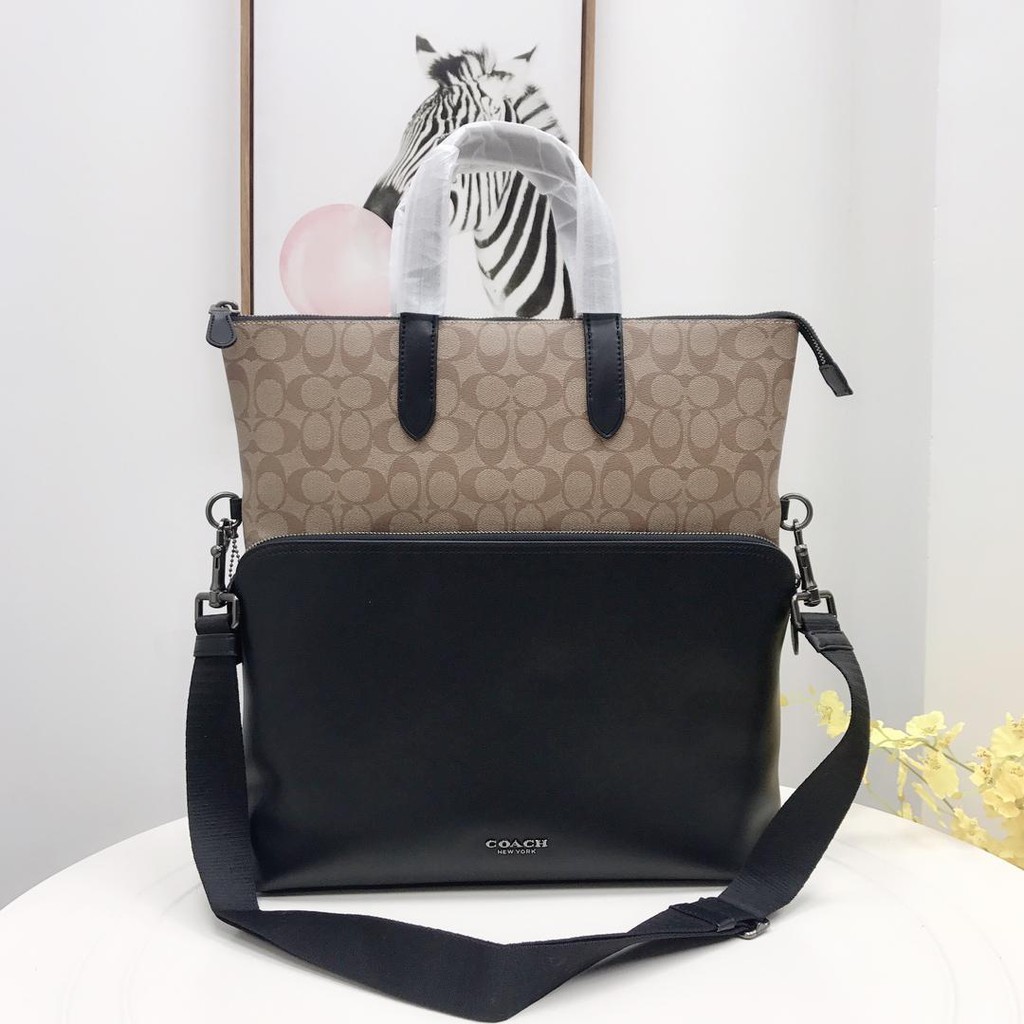 coach foldable tote