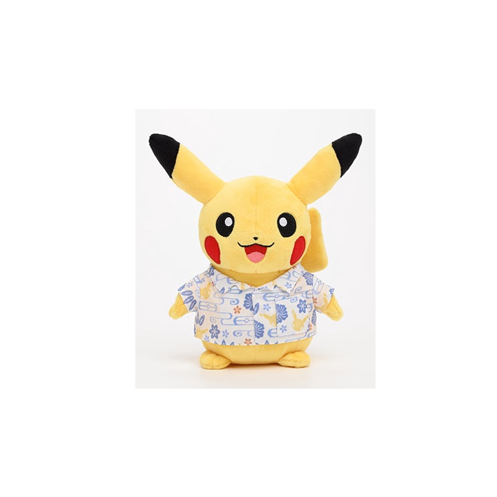 Pokemon Center Okinawa Exclusive Kariyusi Wear Pikachu Plush Pre Order Shopee Singapore