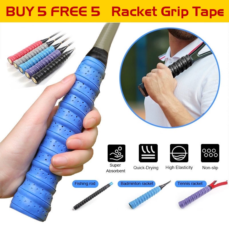 Badminton Racket Grip Tape NonSlip Keel Racket Grip Tape Racquet