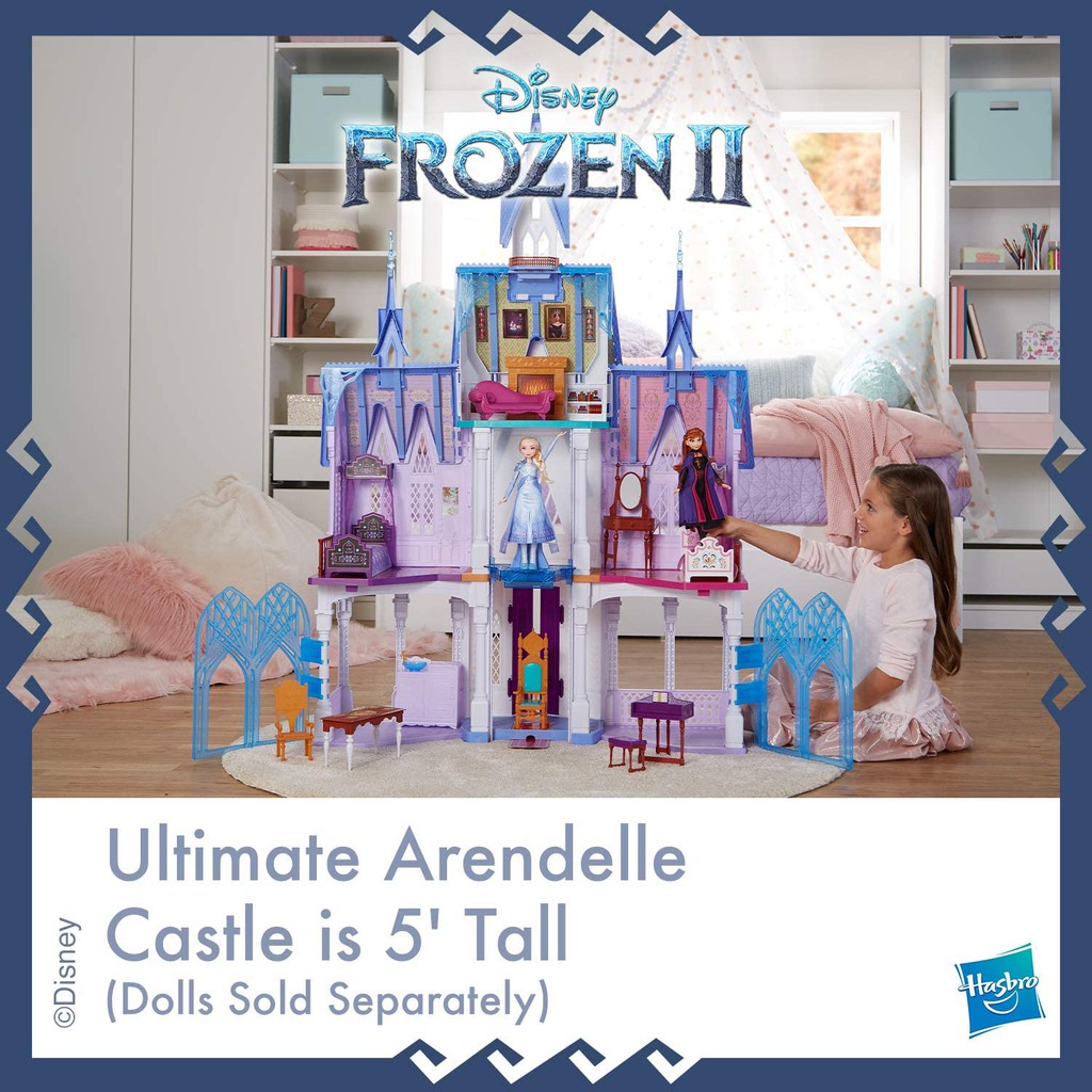 frozen 2 ultimate arendelle castle assembly instructions