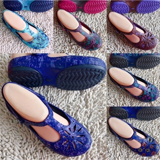 Jiang Xiaopi Womens Lurex Mules Shoes 