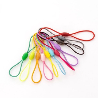 3pcs 8-Character Elastic Rope Color U Disk Anti-Lost Mini Bus Access Control Card Lanyard