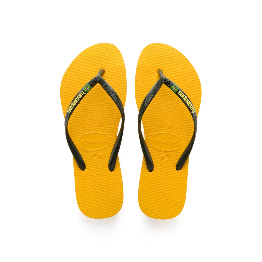 havaianas slim banana yellow