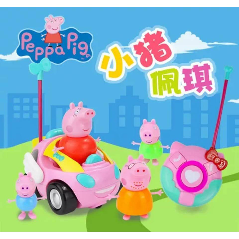 peppa pig remote control car