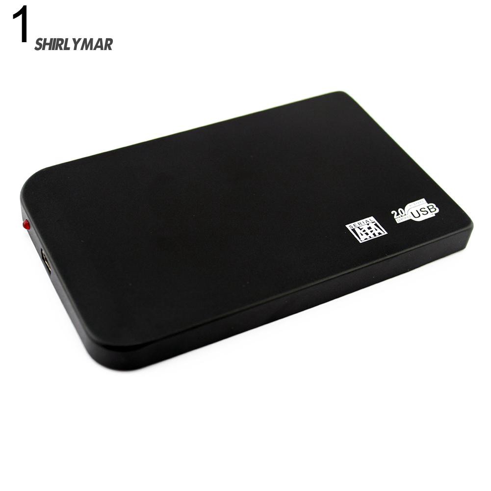 ஐSr Ultra-Slim USB 2.0 Hard Drive External Enclosure Case 2.5 Inch SATA HDD SSD