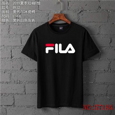 fila round neck t shirts