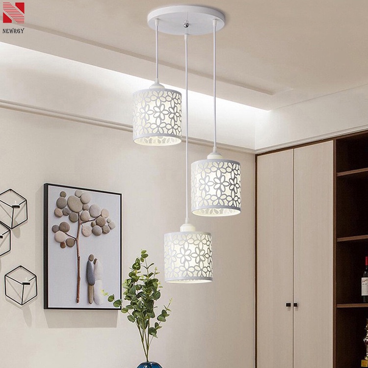 【Warranty 1 Year】Modern Flower Petal Ceiling Light LED Pendant Lamp Chandelier Pendant Dining