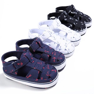 Summer Fashion Baby Boys Casual Canvas Breathable Soft Shoes #0