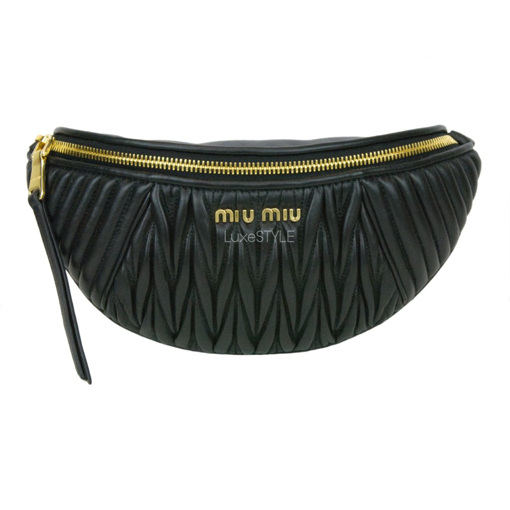 miu miu waist bag