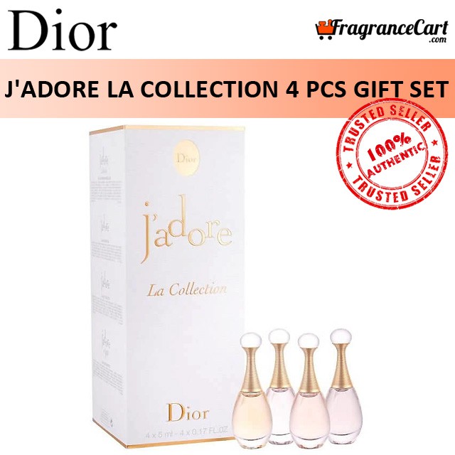 Christian Dior J’Adore La Collection 4 Pcs Miniature Gift Set for Women