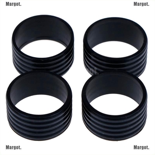 [Margot] 4pcs Tennis Racket Rubber Ring Grip Stretchable Stretchy Handle Rubber Ring #5
