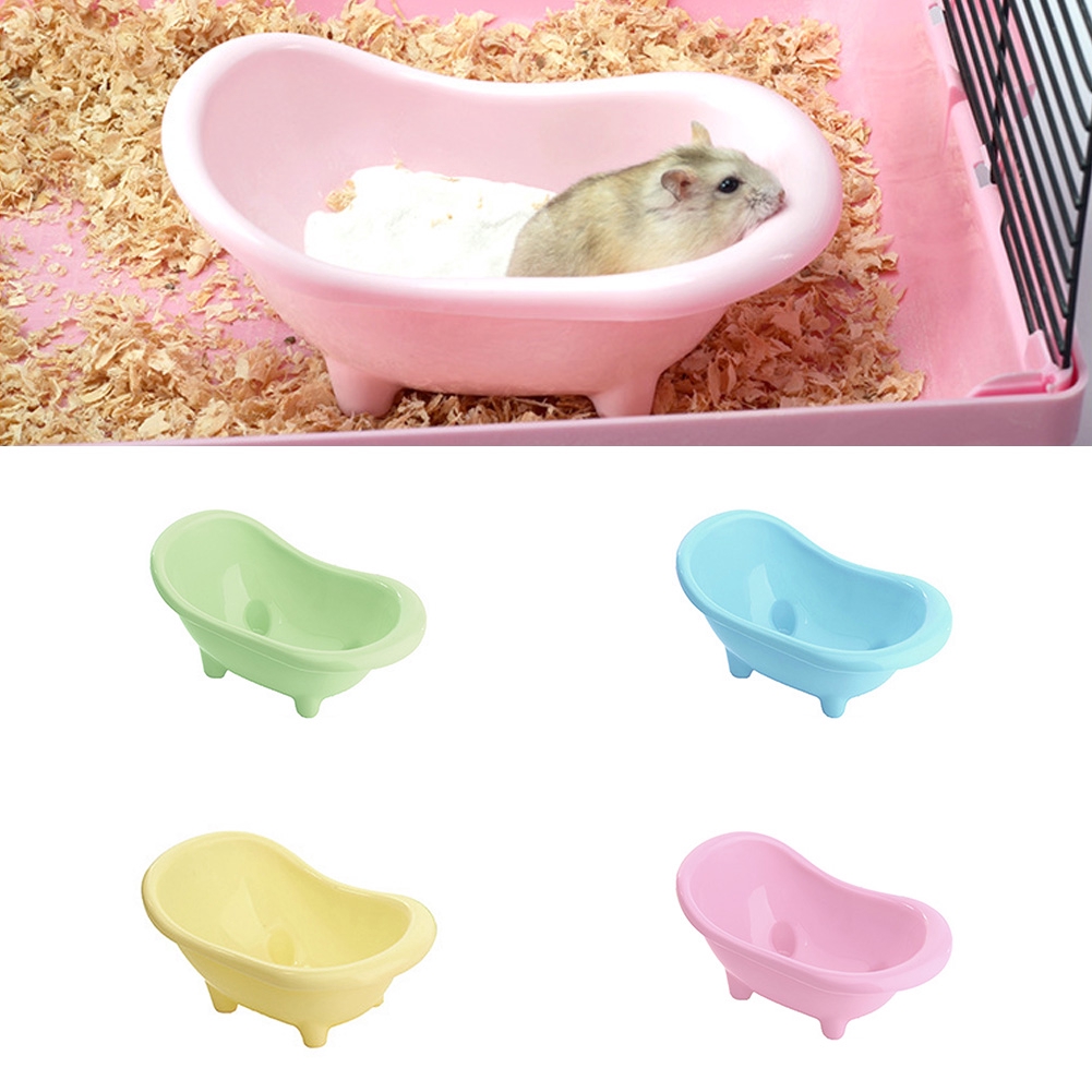 Hamster Bathroom Bath Sand Room Multicolour Bathtub ...