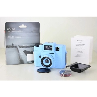 HOLGA 120 Medium Format Camera 120N Blue Japan Limited Edition Lomo Kodak Fujifilm