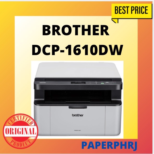 Brother Laser Printer DCP-1610W print scan copy | Shopee Singapore