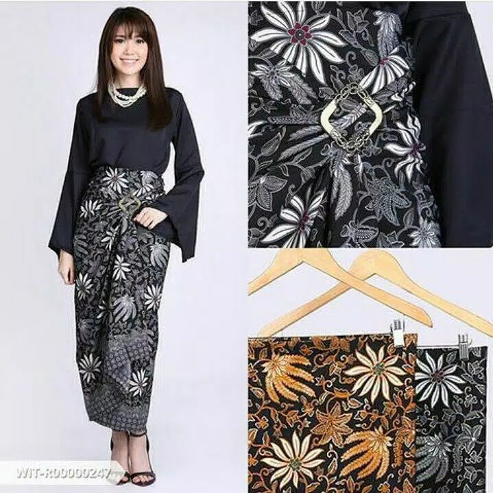 Batik Skirt For Kebaya 2 Fabric Skirt Condition Skirt Big Size Batik And Kebaya Skirt Shopee Singapore