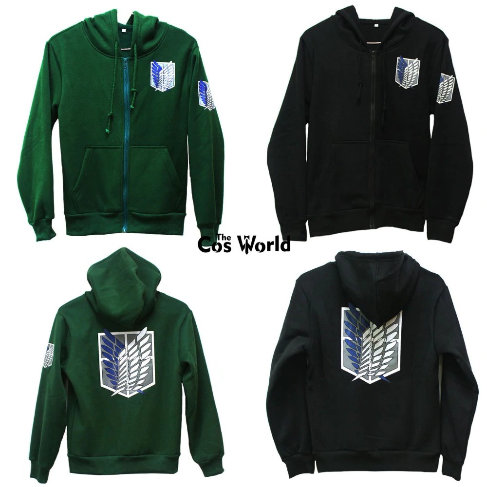 attack on titan scout hoodie