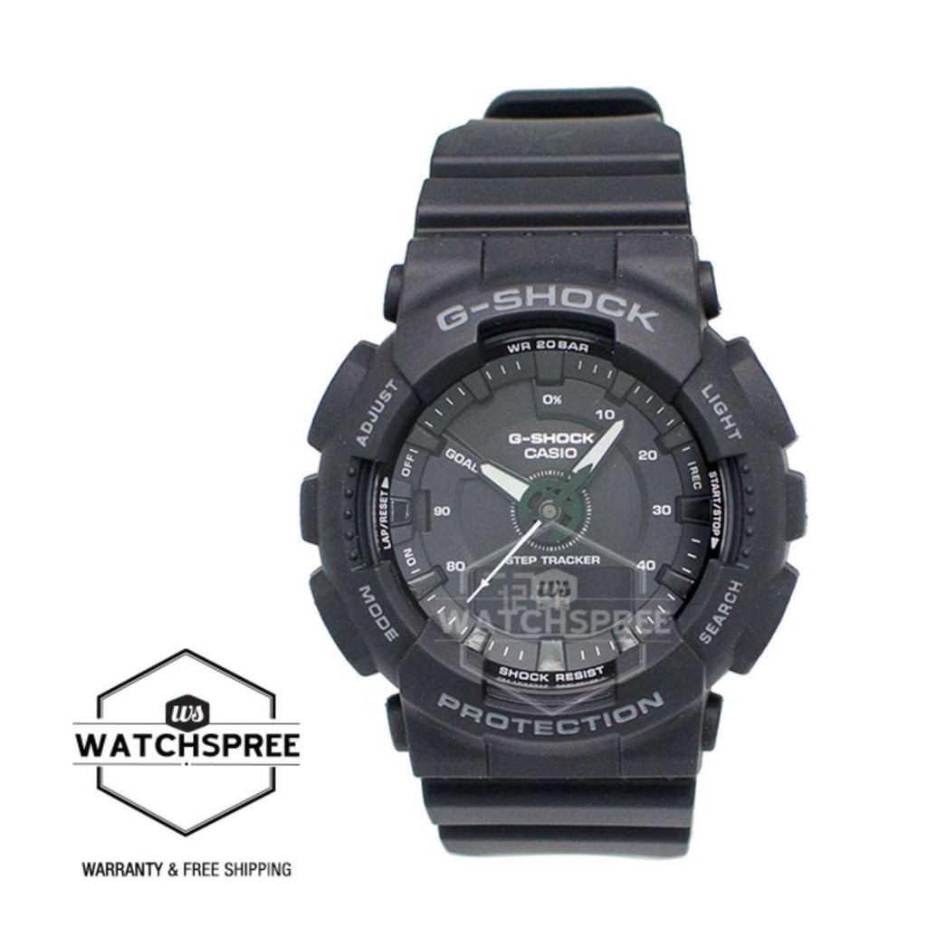 black resin watch