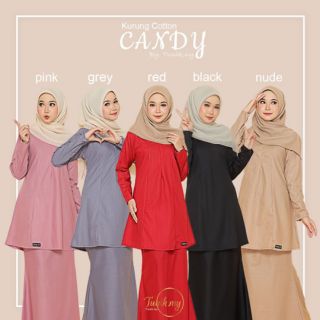  BAJU  KURUNG  MODEN  COTTON CANDY CUTTING LOOSE MUSLIMAH 